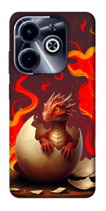 Чехол Fire dragon для Infinix Hot 40i