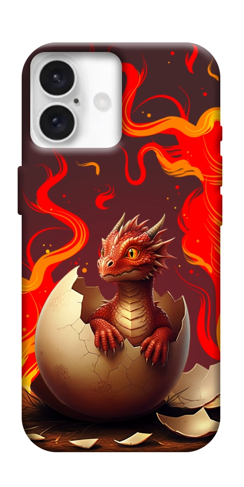 Чехол Fire dragon для iPhone 16