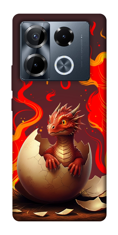 Чохол Fire dragon для Infinix Note 40 Pro 4G