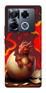 Чехол Fire dragon для Infinix Note 40 Pro 4G