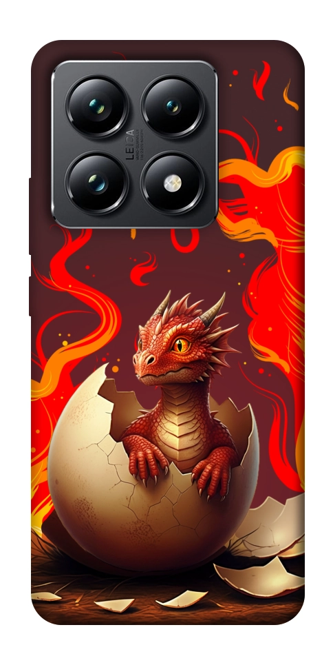 Чехол Fire dragon для Xiaomi 14T Pro