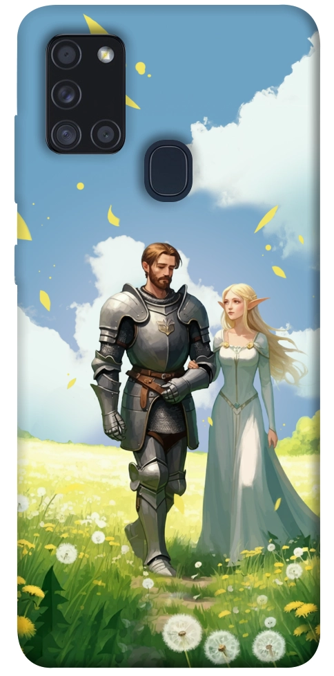 Чехол Fantasy couple для Galaxy A21s (2020)