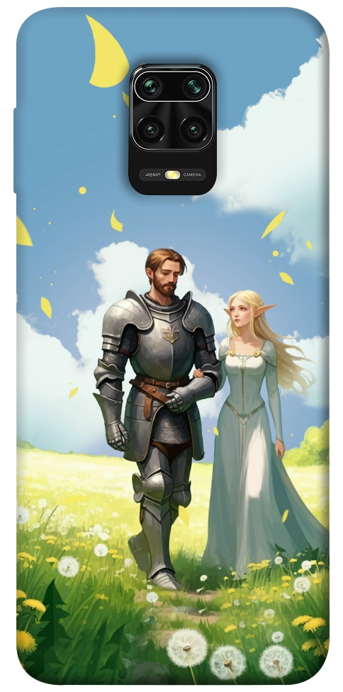 Чехол Fantasy couple для Xiaomi Redmi Note 9 Pro