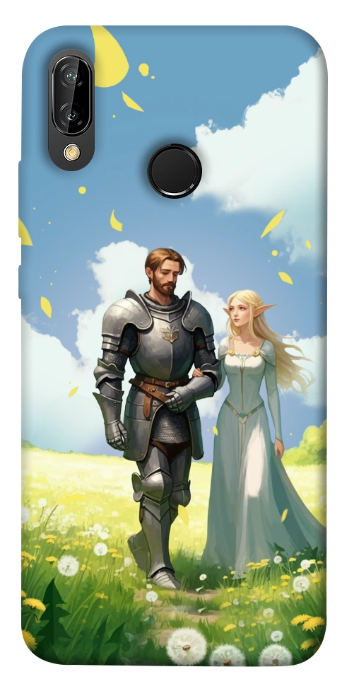 Чехол Fantasy couple для Huawei P20 Lite