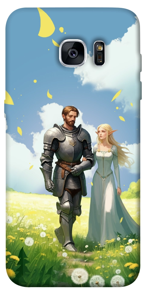 Чохол Fantasy couple для Galaxy S7 Edge