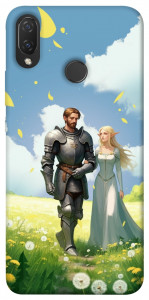 Чехол Fantasy couple для Huawei P Smart+