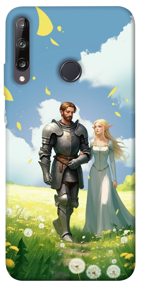 Чохол Fantasy couple для Huawei P40 Lite E