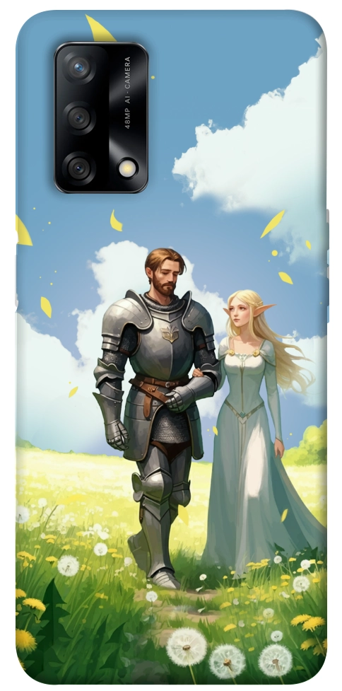 Чехол Fantasy couple для Oppo A74 4G