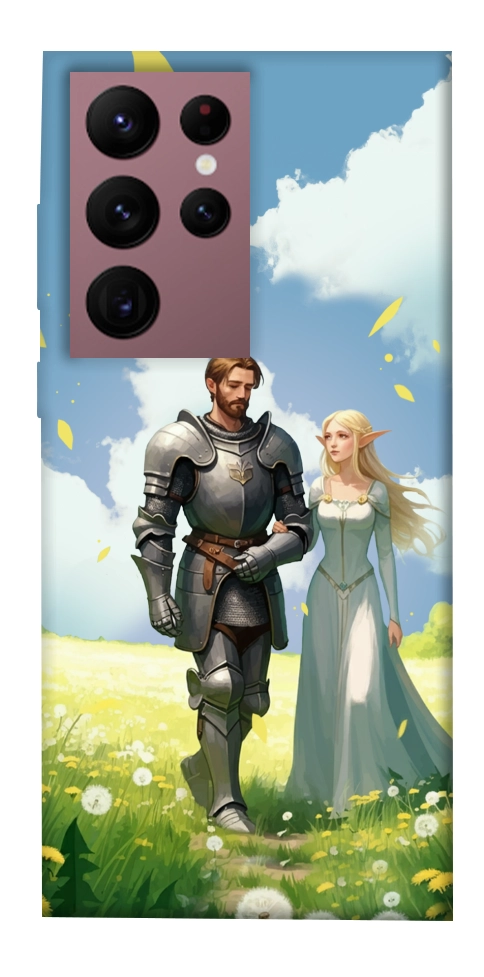 Чехол Fantasy couple для Galaxy S22 Ultra