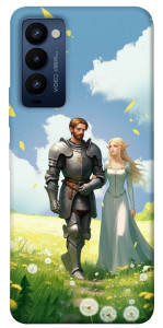 Чохол Fantasy couple для Tecno Camon 18 P