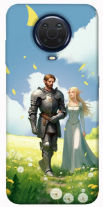 Чохол Fantasy couple для Nokia G20