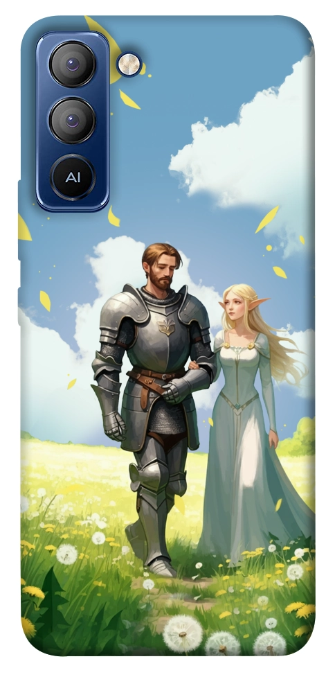 Чехол Fantasy couple для TECNO Pop 5 Pro