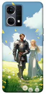 Чохол Fantasy couple для Oppo Reno 7 4G