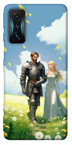 Чехол Fantasy couple для Xiaomi Redmi K50 Gaming