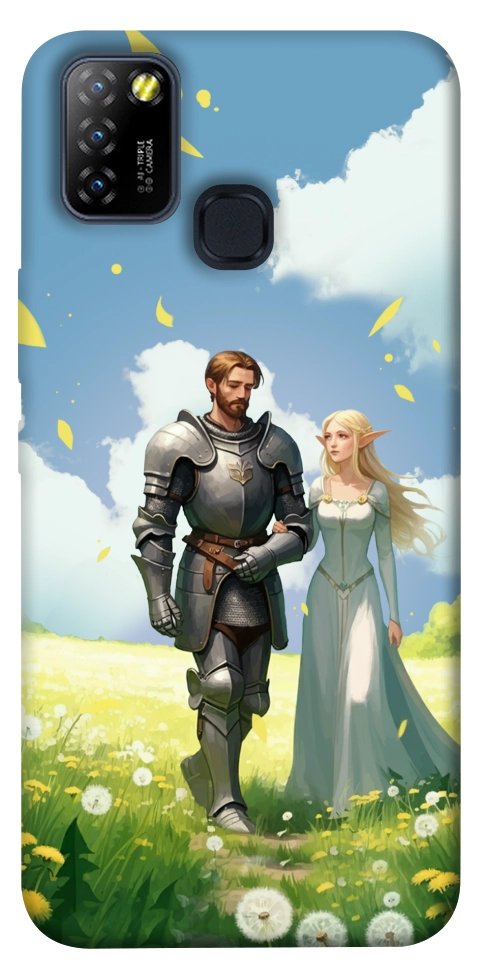 Чехол Fantasy couple для Infinix Hot 10 Lite