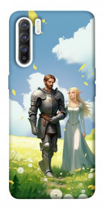 Чехол Fantasy couple для Oppo Reno 3