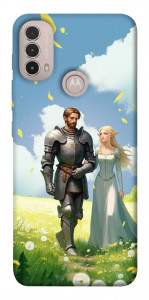 Чохол Fantasy couple для Motorola Moto E40