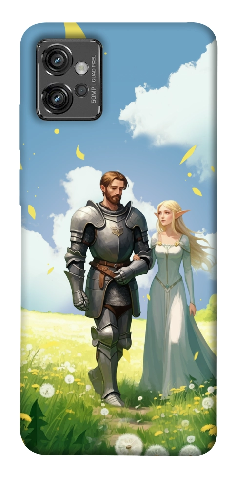 Чохол Fantasy couple для Motorola Moto G32