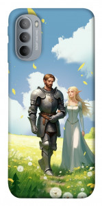 Чехол Fantasy couple для Motorola Moto G31