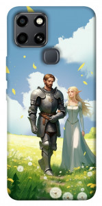 Чехол Fantasy couple для Infinix Smart 6