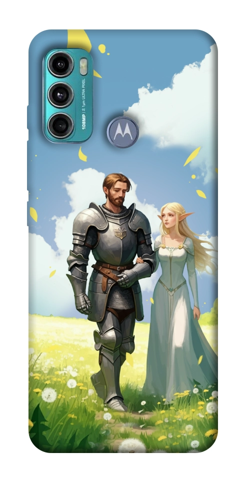 Чохол Fantasy couple для Motorola Moto G60