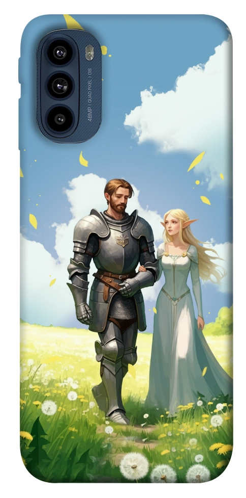 Чехол Fantasy couple для Motorola Moto G41