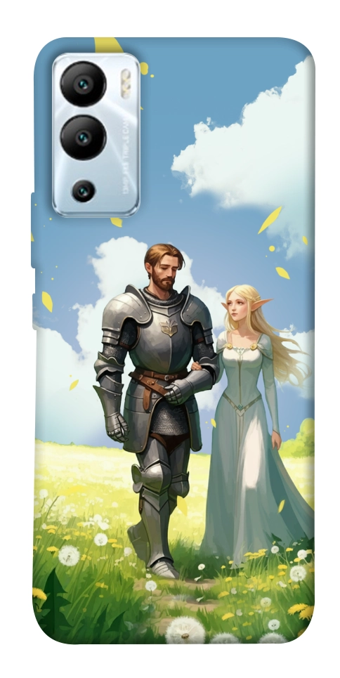 Чехол Fantasy couple для Infinix Hot 12i