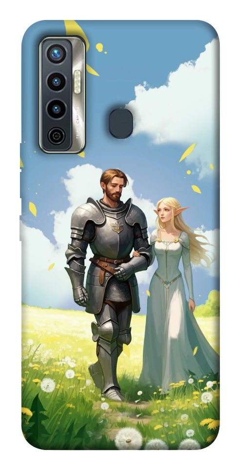 Чехол Fantasy couple для TECNO Camon 17