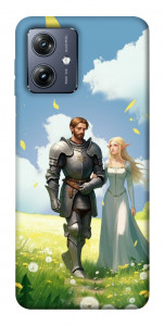 Чохол Fantasy couple для Motorola Moto G54