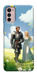 Чехол Fantasy couple для Motorola Moto G42