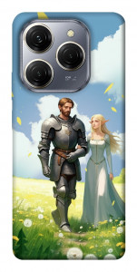 Чехол Fantasy couple для TECNO Spark 20 Pro