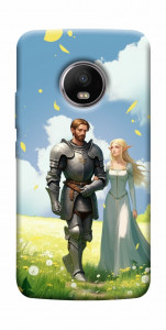 Чехол Fantasy couple для Motorola Moto G5S