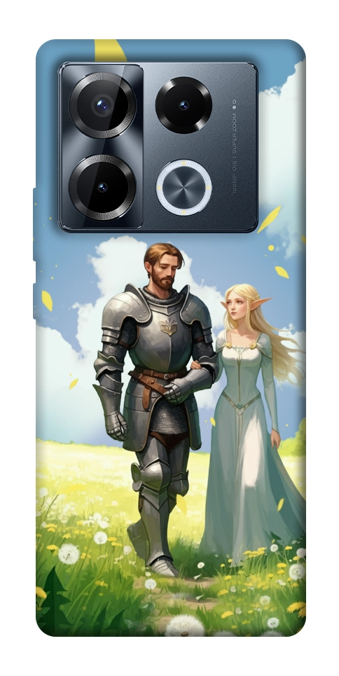 Чохол Fantasy couple для Infinix Note 40 Pro 4G