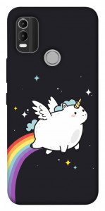 Чохол Fat unicorn для Nokia C21 Plus