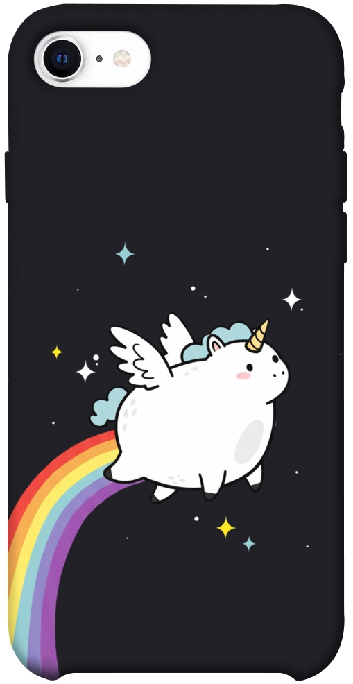 Чехол Fat unicorn для iPhone SE (2020)