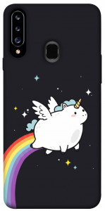 Чехол Fat unicorn для Galaxy A20s (2019)