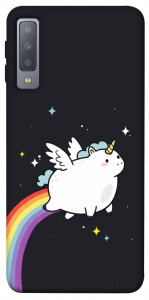 Чохол Fat unicorn для Galaxy A7 (2018)