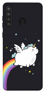 Чехол Fat unicorn для Galaxy A21