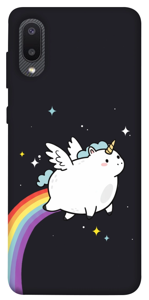 Чохол Fat unicorn для Galaxy A02