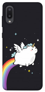 Чохол Fat unicorn для Galaxy A02