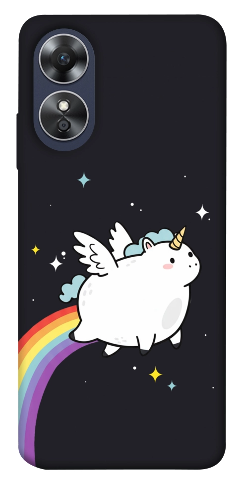 Чохол Fat unicorn для Oppo A17