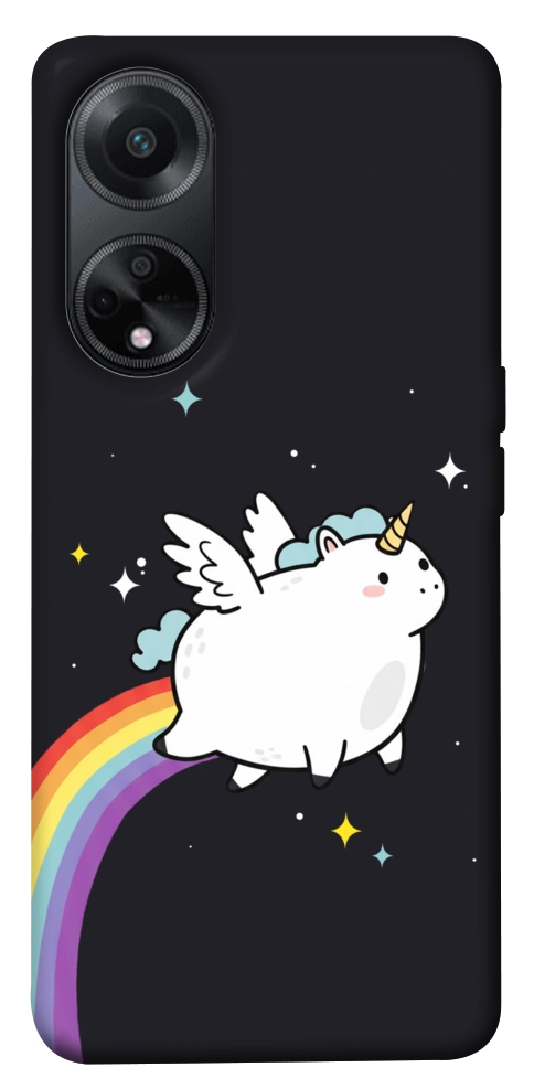 Чехол Fat unicorn для Oppo A58 4G