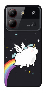 Чехол Fat unicorn для ZTE Blade A54 4G