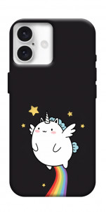 Чохол Flying Unicorn для iPhone 16