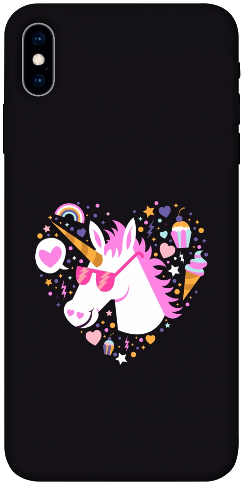 Чехол Cool unicorn для iPhone X