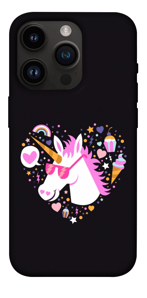 Чехол Cool unicorn для iPhone 14 Pro