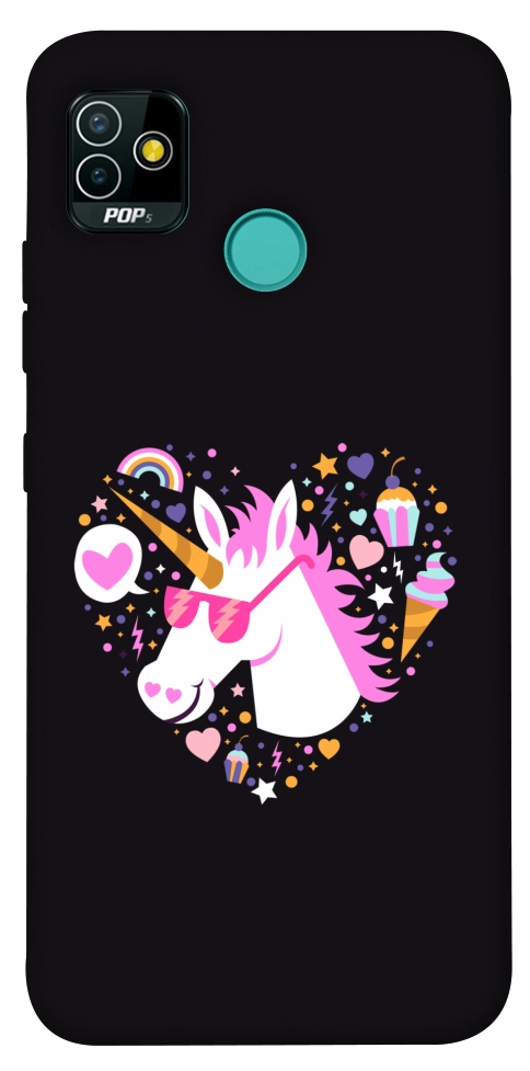 Чехол Cool unicorn для TECNO Pop 5