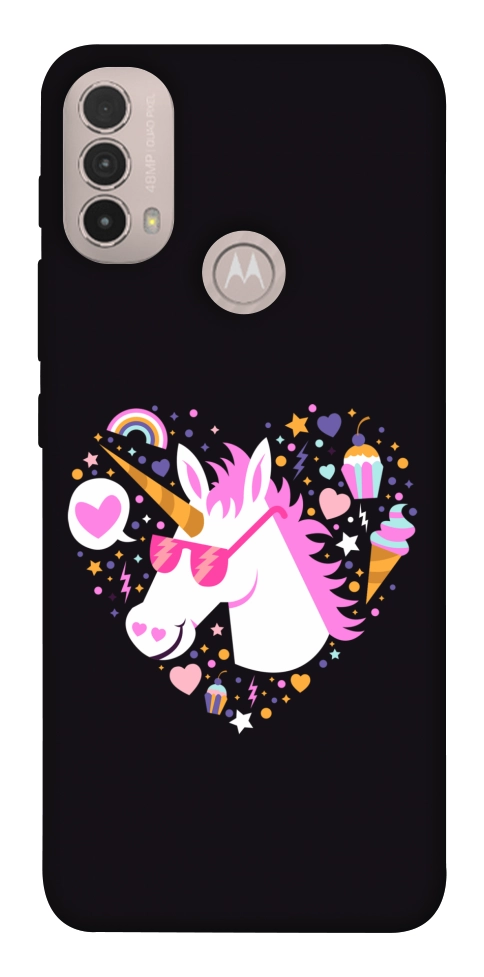 Чехол Cool unicorn для Motorola Moto E40