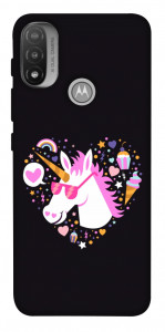 Чехол Cool unicorn для Мotorola Moto E20