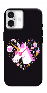 Чехол Cool unicorn для iPhone 16